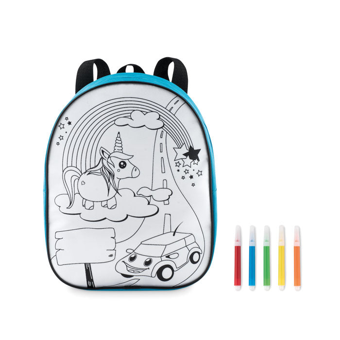 BACKSKETCHY — Turquoise — profil