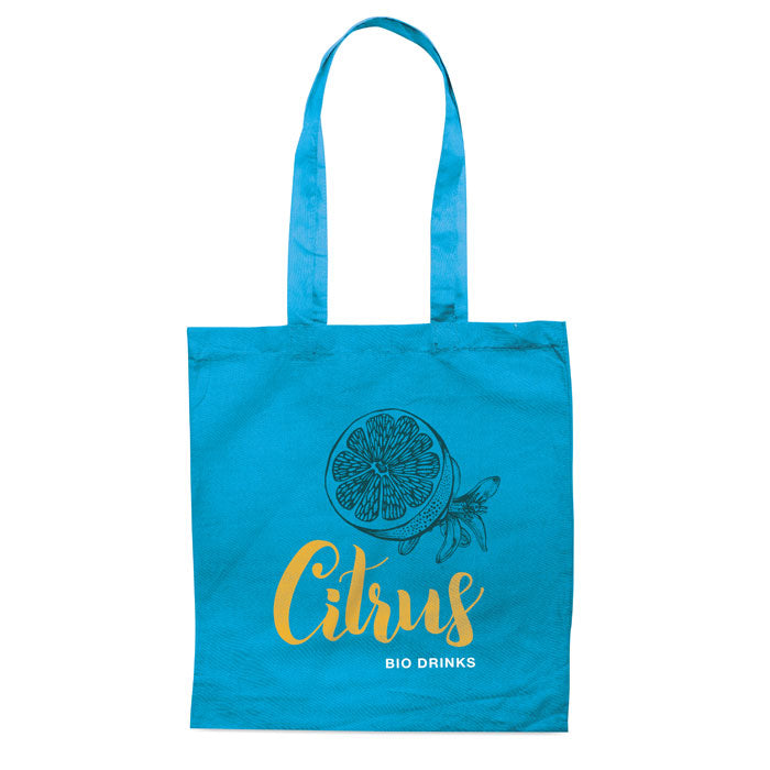 COTTONEL COLOUR + — Turquoise — exemple de marquage