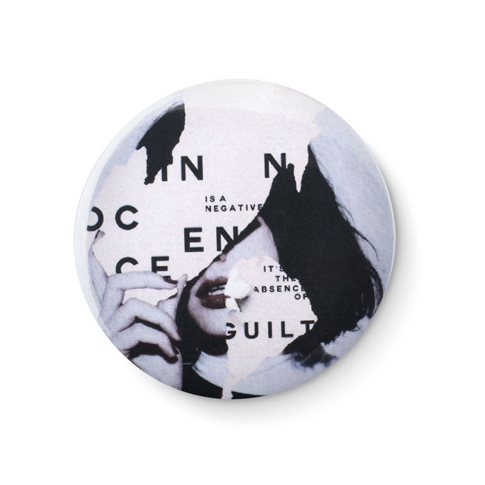 SMALL PIN — Argent Mat — profil