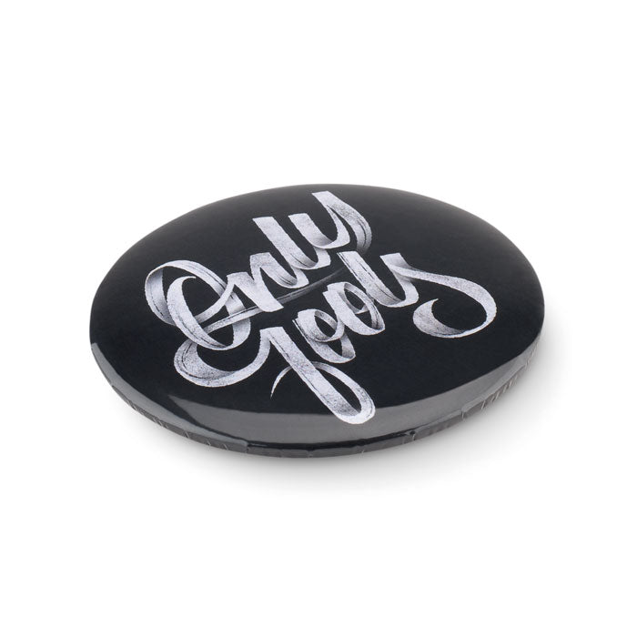 SMALL PIN — Argent Mat — ouvert