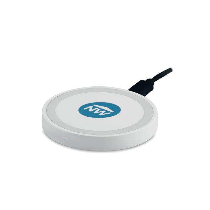 WIRELESS PLATO — Blanc — exemple de marquage