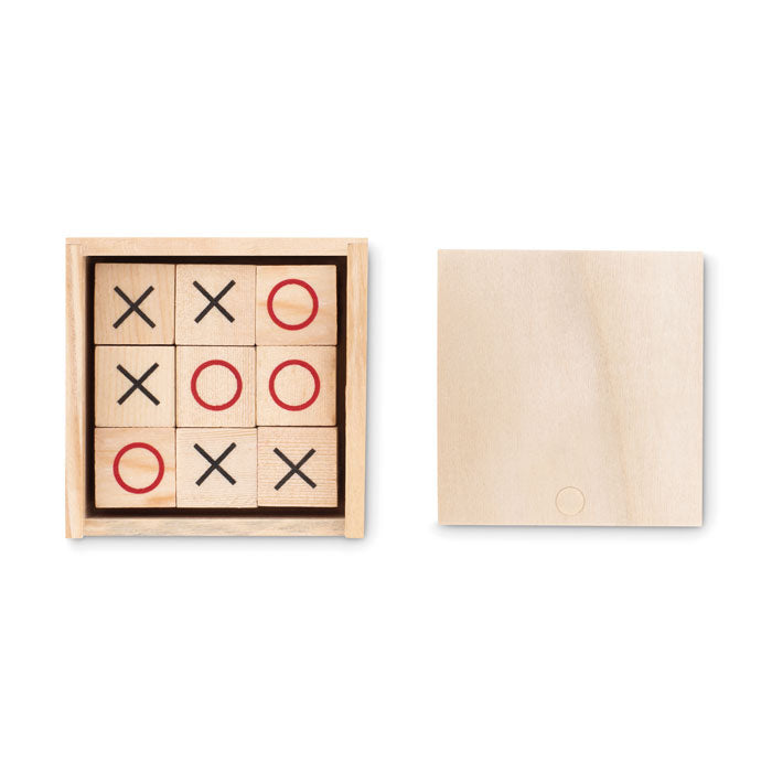 TIC TAC TOE — Bois — dessus