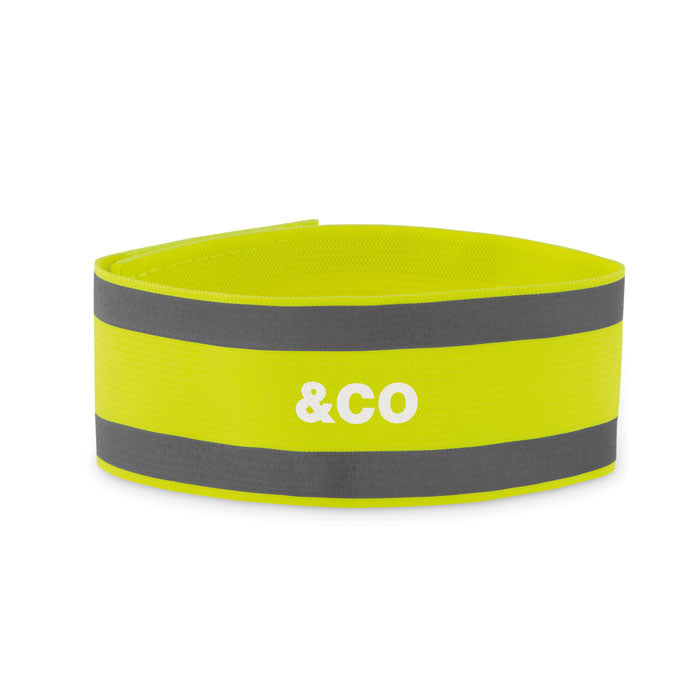 VISIBLE ME — Jaune Fluo — exemple de marquage
