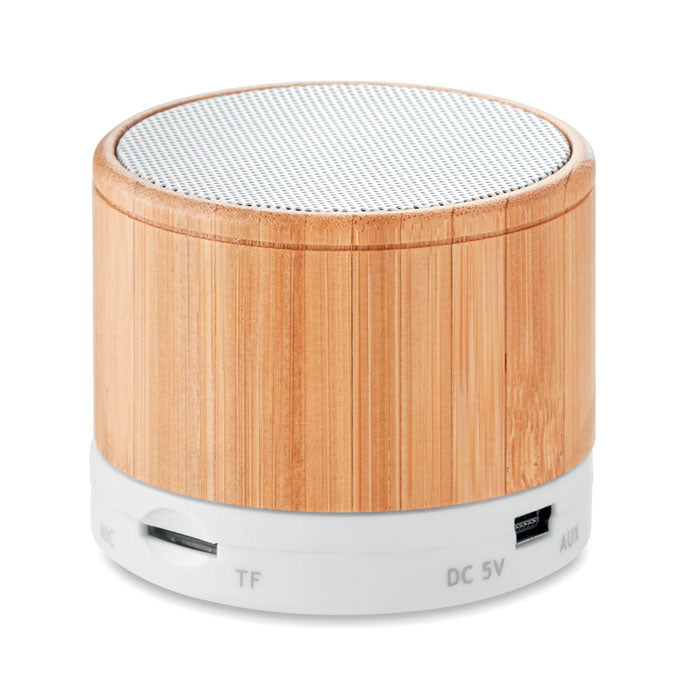 ROUND BAMBOO — Blanc