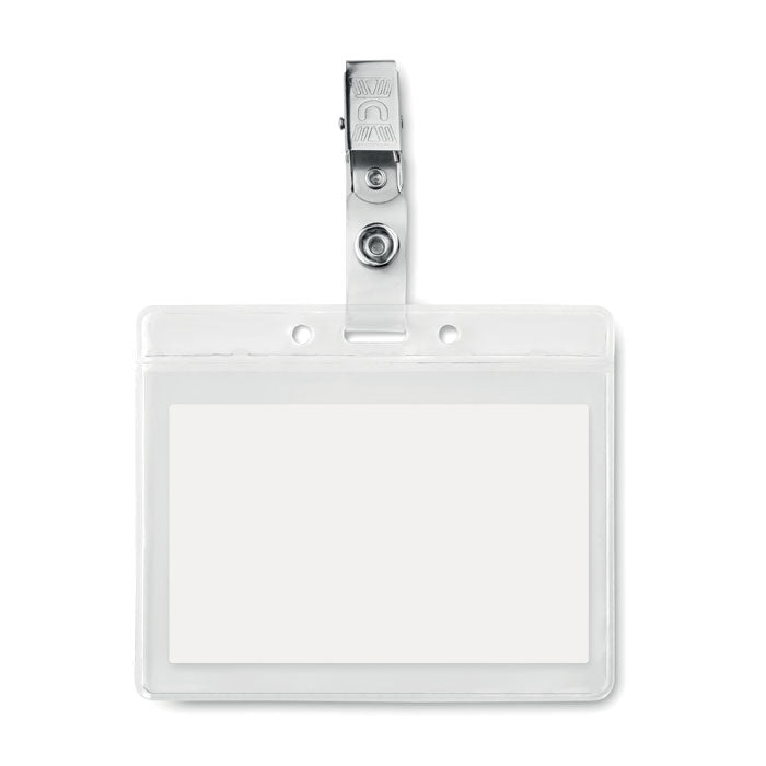 CLIPBADGE — Transparent — dos