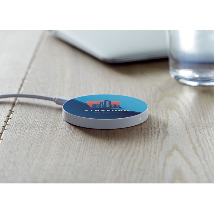 FLAKE CHARGER — Blanc — exemple de marquage