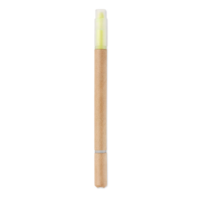 DUO PAPER — Jaune — dos