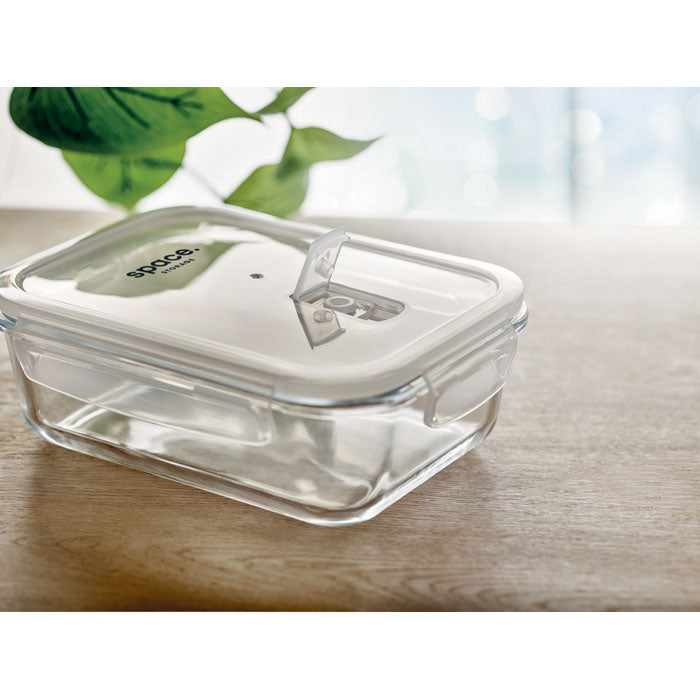 PRAGA LUNCHBOX — Transparent — exemple de marquage