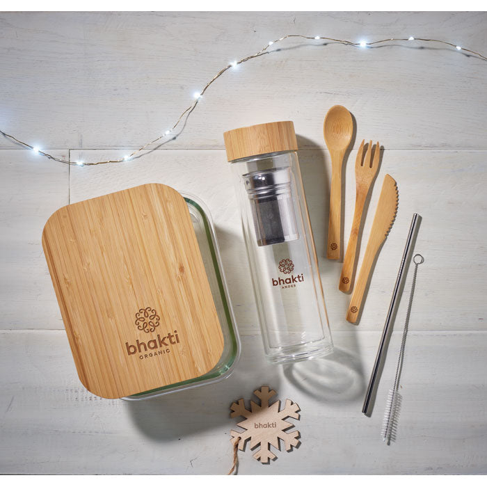TUNDRA LUNCHBOX — Transparent — exemple de marquage