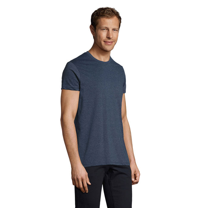 REGENT FIT — Denim Chine — profil