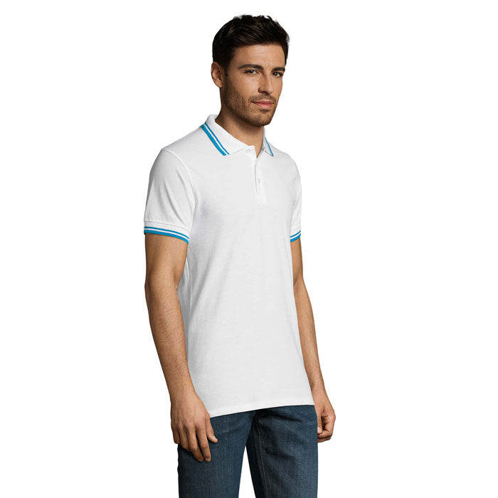 PASADENA MEN — Blanc/Aqua — profil