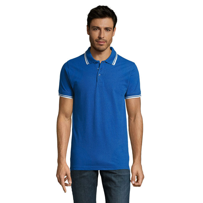 PASADENA MEN — Royal/Blanc