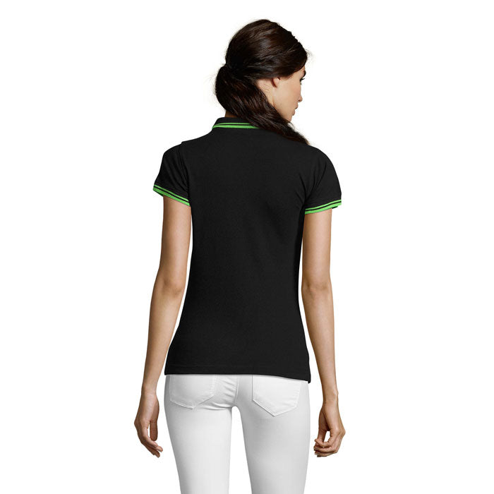 PASADENA WOMEN — Noir/Lime — dos
