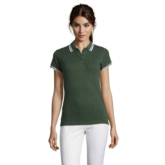 PASADENA WOMEN — Vert Foret/Blanc