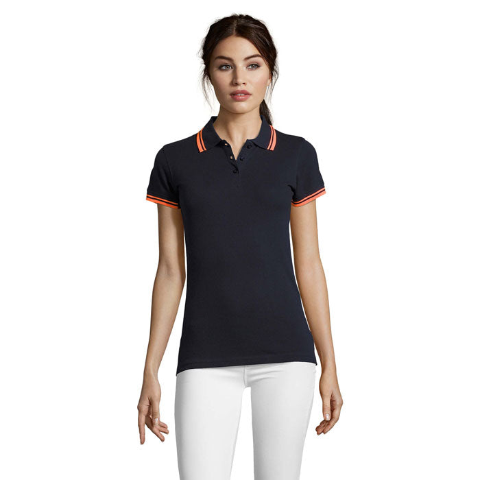 PASADENA WOMEN — French Marine/Orange Fluo