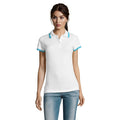 PASADENA WOMEN — Blanc/Aqua