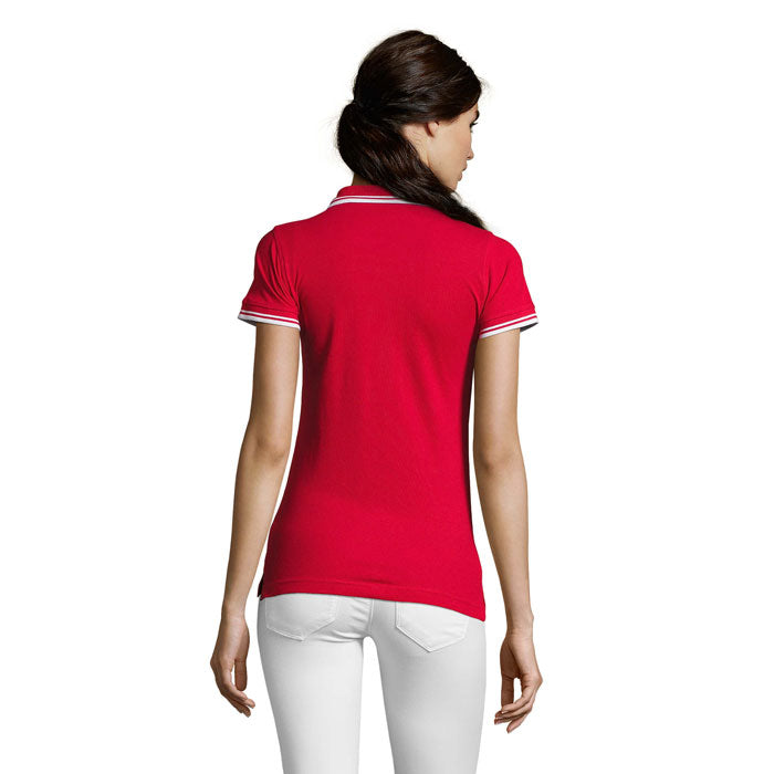 PASADENA WOMEN — Rouge/Blanc — dos