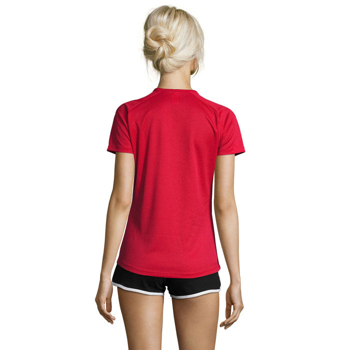 SPORTY WOMEN — Rouge — dos