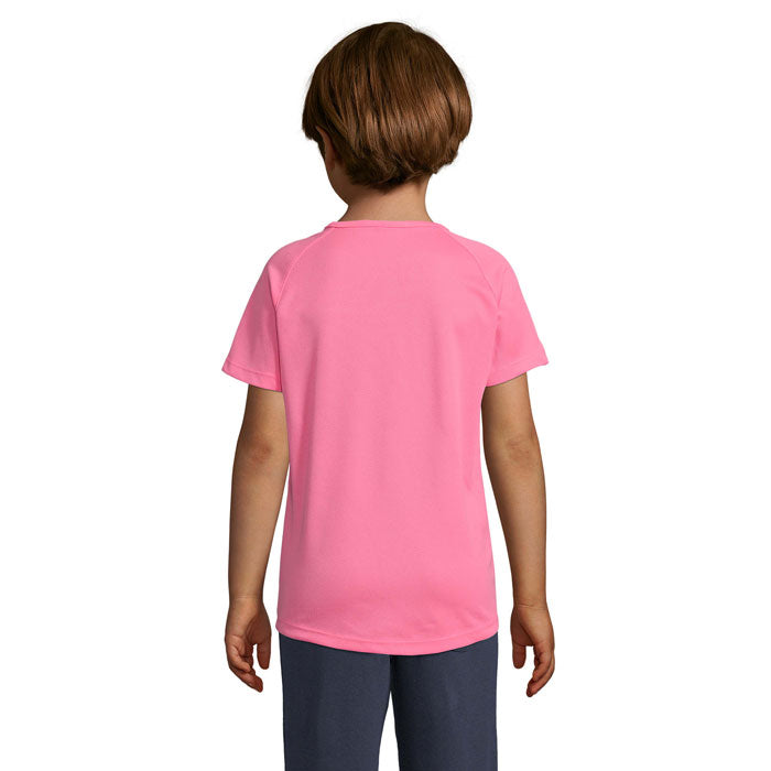 SPORTY KIDS — Rose Fluo 2 — dos