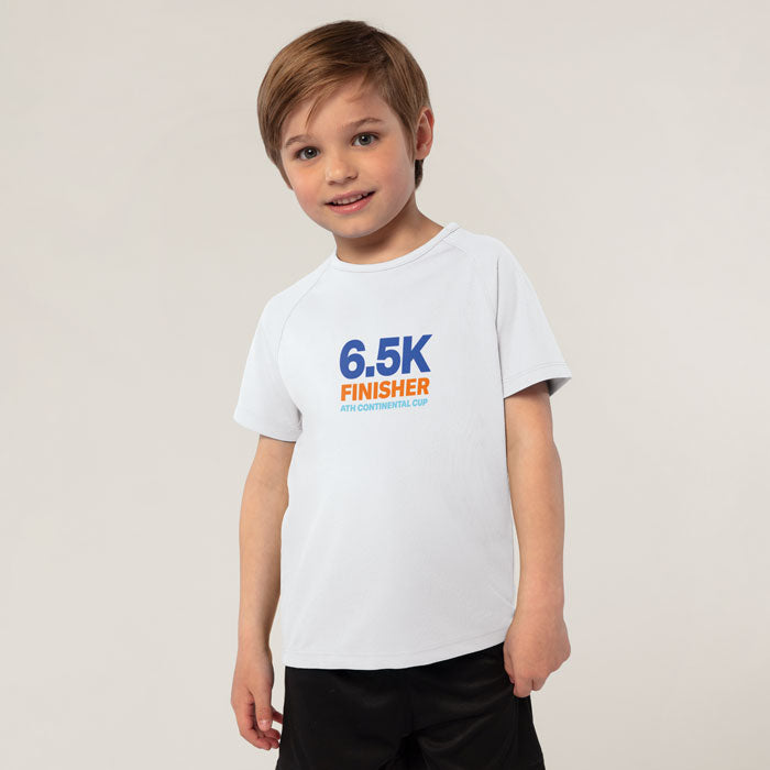 SPORTY KIDS — Blanc — exemple de marquage