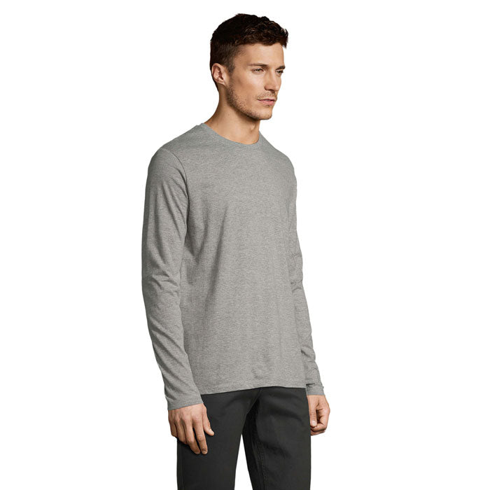 IMPERIAL LSL MEN — Gris Chiné — profil