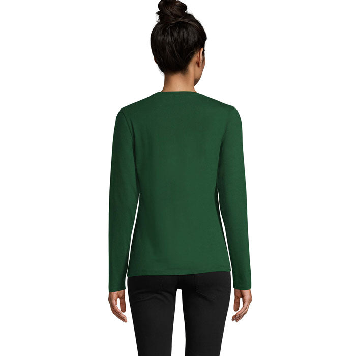 IMPERIAL LSL WOMEN — Vert Bouteille — profil