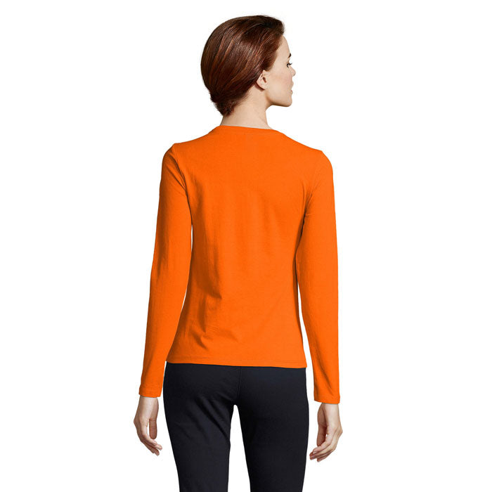 IMPERIAL LSL WOMEN — Orange — dos