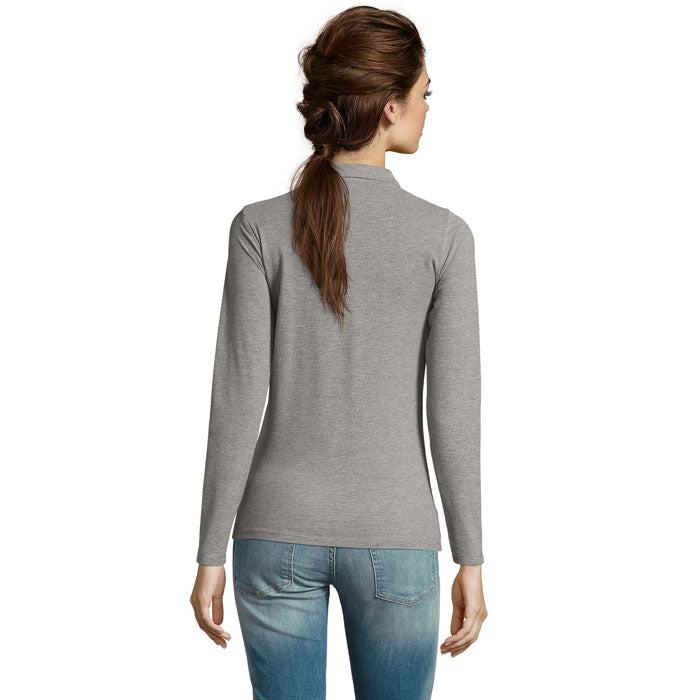 PERFECT LSL WOMEN — Gris Chiné II — dos