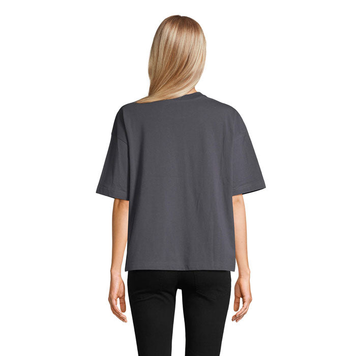 BOXY WOMEN — Gris Souris — dos