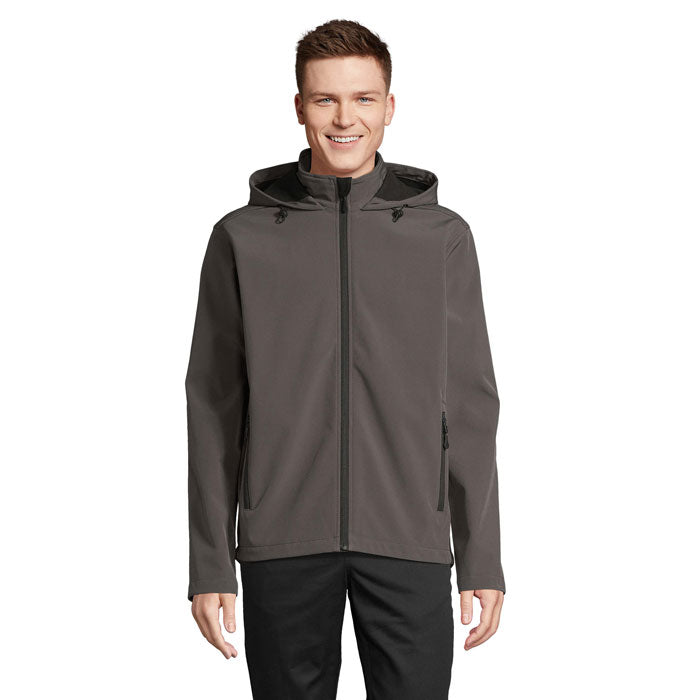 RACE HOODED MEN — Anthracite