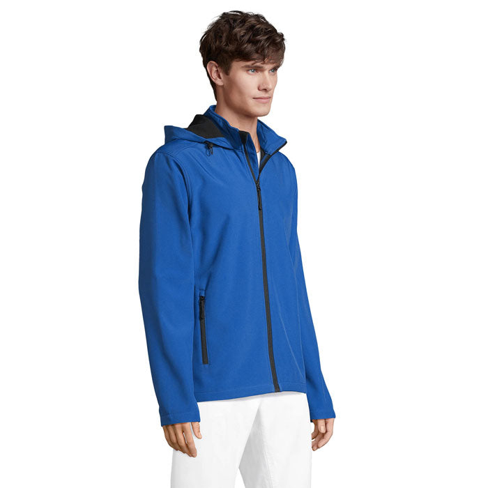RACE HOODED MEN — Royal — profil