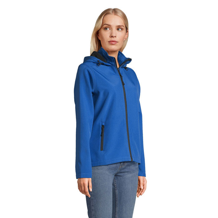 RACE HOODED WOMEN — Royal — profil