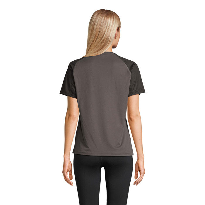 VORTEX WOMEN — Black/Charcoal Grey — dos
